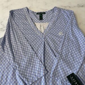 Lauren Ralph Lauren Blue Nightgown